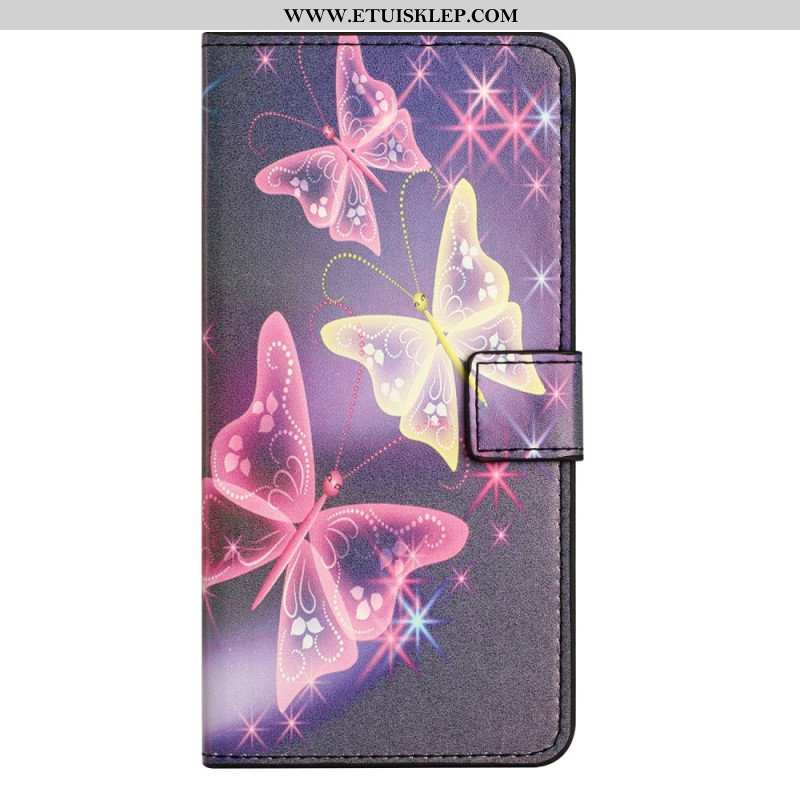 Etui Folio do iPhone 14 Motyle